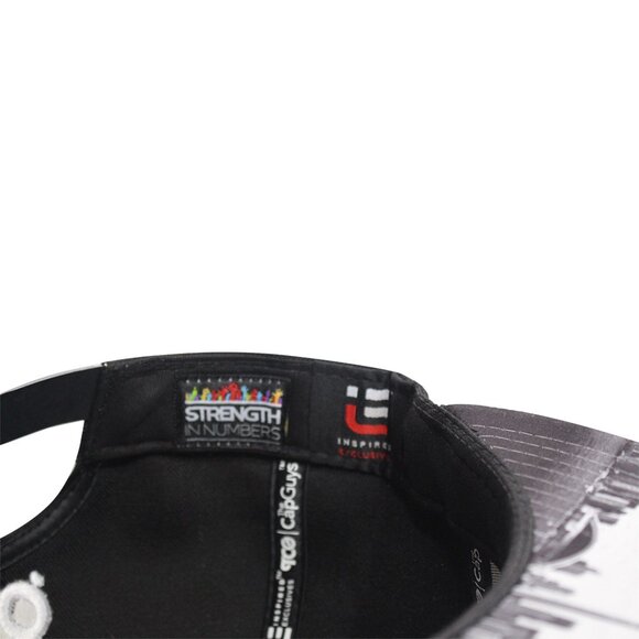 Hustle - T.O. - The Cap Guys TCG / Inspired Exclusives White and Black Snapback - Picture 16 of 17